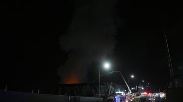 Sincan'daki İlaç Fabrikasında Yangın