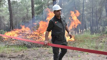 Antalya Orman Yangın Tatbikatı