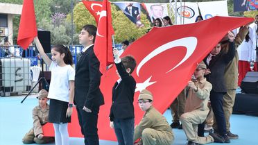 23 Nisan Bayramı Coşkuyla Kutlandı