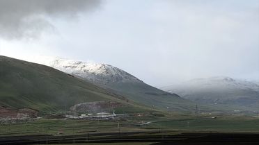 Ardahan'da Mayıs'ta Kar ve Dolu