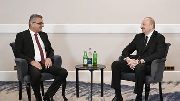 Aliyev ve Erhürman Antalya'da Bir Araya Geldi