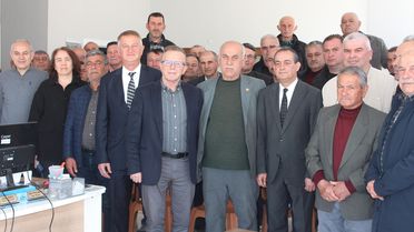 Bafra Tahıl Üreticileri Birliği Başkanlığına yeniden Hasan Toker seçildi