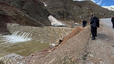 Bahçesaray'da Sel İncelemesi