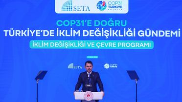 Bakan Kurum, 'COP31'e Doğru Türkiye'de İklim Değişikliği Gündemi, İklim Değişikliği ve Çevre Programı'nda konuştu Açıklaması