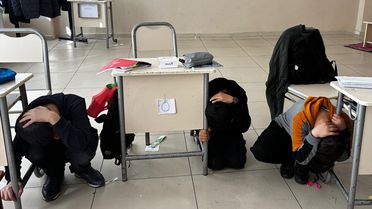 Baskil'de Deprem Tatbikatı Gerçekleştirildi