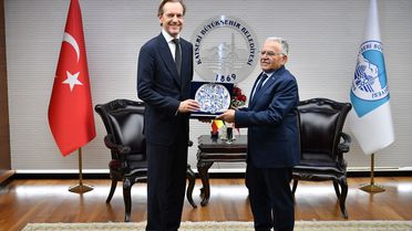 Belçika Büyükelçisi Kayseri'yi Ziyaret Etti