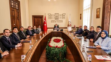 Bilecik'te Güvenlik Toplantısı Yapıldı