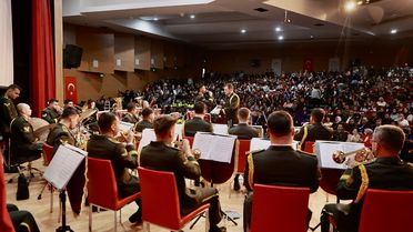 Bingöl'de 2. Ordu Bölge Bando Komutanlığı konser verdi