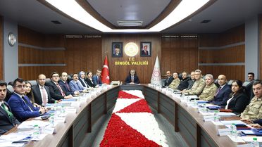 Bingöl'de Güvenlik Toplantısı Yapıldı