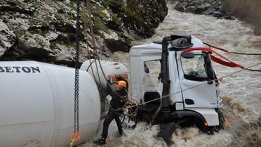 Tatvan'da Beton Mikserinin Sürücüsü Bulundu