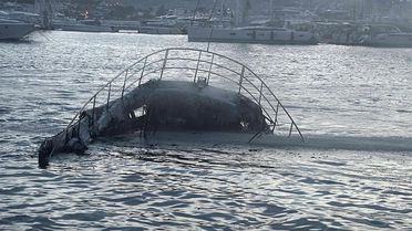 Bodrum'daki Marina Yangınında 7 Motoryat Battı