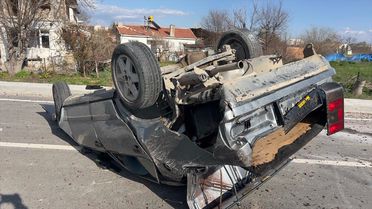Bolvadin'de Trafik Kazası: 1 Yaralı
