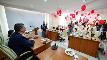 Burdur'da Temsili Çocuk Meclisi Toplandı