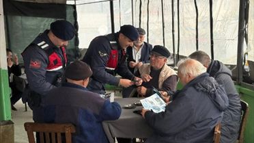 Çanakkale'de Jandarma Bilgilendirme Turu