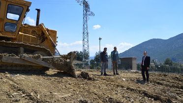 Çeltikçi'de Pazar Yeri Projesi Başladı