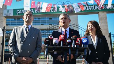 CHP Genel Başkanı Özel, AYM Başkanı Özkaya'yı ziyaretinin ardından konuştu Açıklaması