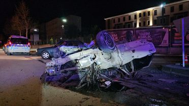 Çorum'da Otomobil Kazası: 1 Yaralı