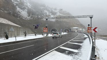 Çorum'da Kar ve Yağmur Etkili oldu