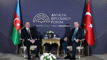 Cumhurbaşkanı Erdoğan, Azerbaycan Cumhurbaşkanı Aliyev ile görüştü