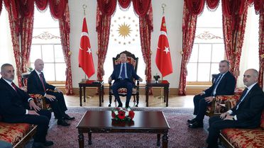 Cumhurbaşkanı Erdoğan, FIFA Başkanı Infantino'yu kabul etti