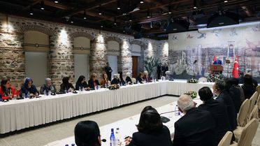 Cumhurbaşkanı Erdoğan, ICAPP Kadın Kolu 9. Toplantısı'nın katılımcılarını kabul etti