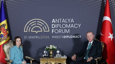 Cumhurbaşkanı Erdoğan, Moldova Cumhurbaşkanı Sandu ile görüştü