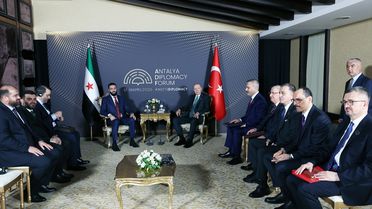 Cumhurbaşkanı Erdoğan, Suriye Cumhurbaşkanı Şara ile görüştü