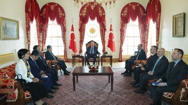 Cumhurbaşkanı Erdoğan, Vietnam Meclis Başkanı Thanh Man'ı kabul etti