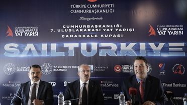 Cumhurbaşkanlığı Uluslararası Yat Yarışları Çanakkale Kupası'nın basın lansmanı yapıldı