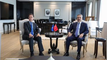 Fidan ile Rutte Ankara'da Buluştu