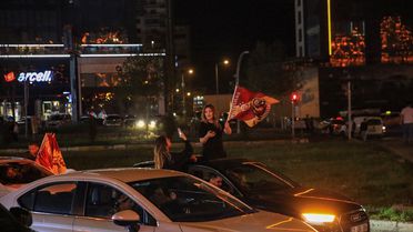 Galatasaray şampiyonluğu 7 ilde kutlandı