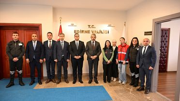 Göç İdaresi Müdürü'nden Vali'ye Ziyaret