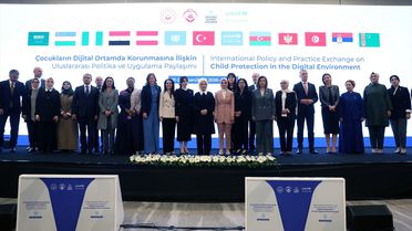 Emine Erdoğan 'Çocukların Dijital Ortamda Korunmasına İlişkin Uluslararası Politika ve Uygulama Paylaşımı' toplantısında konuştu Açıklaması