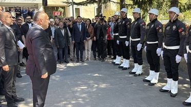 Emniyet Genel Müdürlüğüne atanan Fidan için uğurlama programı düzenlendi
