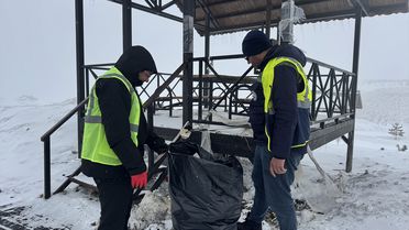 Erciyes'te Temizlik Seferberliği