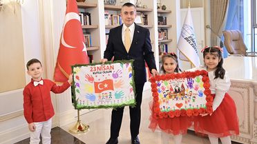 Öğrencilerden 23 Nisan Ziyareti