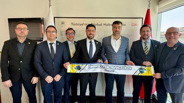 Fenerbahçe Finansçıları AA'yı Ziyaret Etti