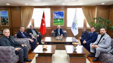 TÜBAF Başkanı Ordu'da Ziyaretlerde Bulundu