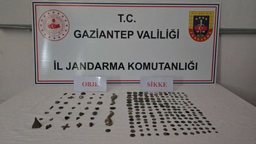 Gaziantep'te Tarihi Eser Kaçakçılığına Operasyon