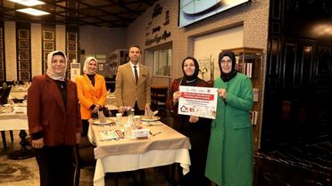 Gaziantep'te yemek altlıklarının tanıtımı yapıldı