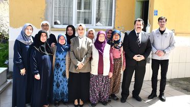 Kaymakam Güneş Kur'an Kurslarını Ziyaret Etti