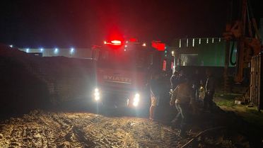 Erzin'de Yapı Kontainerinde Yangın: 1 İşçi Hayatını Kaybetti