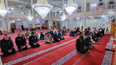 Havza'da şehit polisler için mevlit okutuldu