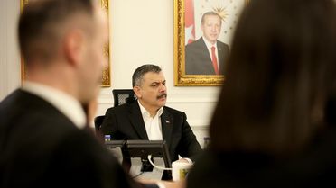 İçişleri Bakanı Çiftçi Brifing Aldı