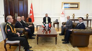 İçişleri Bakanı Çiftçi, İran Büyükelçisi'ni Ağırladı