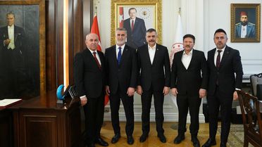 Şoförler Federasyonu'ndan Bakan Çiftçi'ye Ziyaret