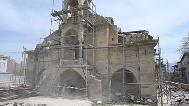 Aya Yorgi Kilisesi'nde Restorasyon Başladı