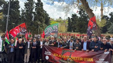 İsrail'in İdam Yasası Protesto Edildi