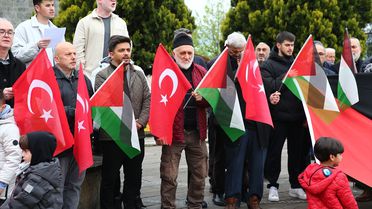 Sivil Toplumdan Filistin İçin Protesto