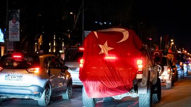 İstanbul'da Gazze'ye destek için araç konvoyu oluşturuldu